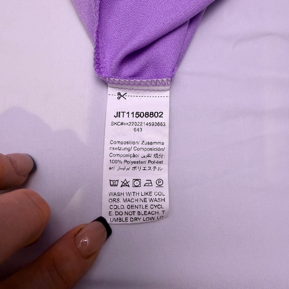 Girls‎ Purple Dress Shirt - Picture 7 of 10